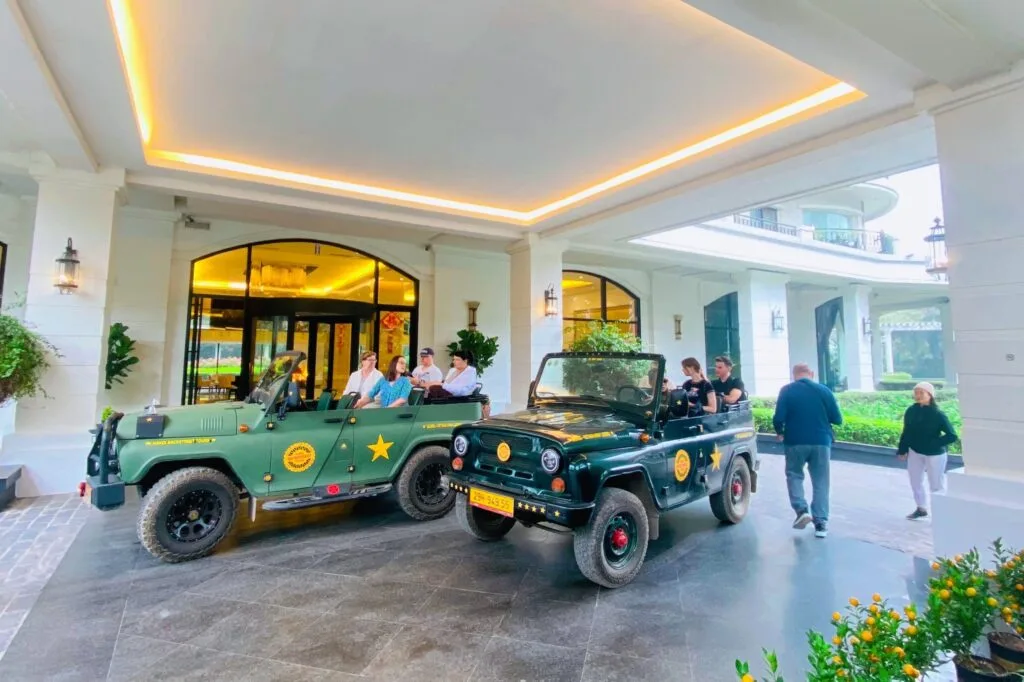 Hanoi Jeep Tour – Street Food, Train Street & Hidden Alleys onboard