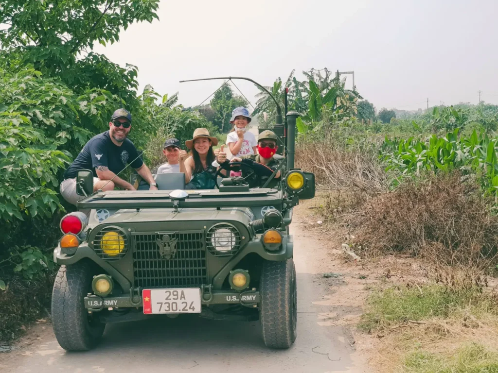 Hanoi Countryside Discovery – Bat Trang Pottery Village by Military Jeep
