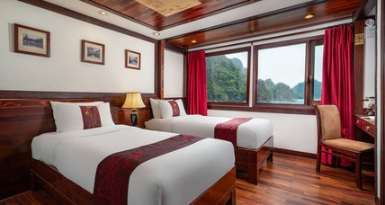 Indochina Sails Cruise 2 Days/1 Night cabin