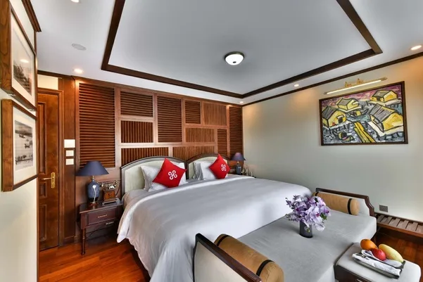 Heritage Cruise Binh Chuan 2 Days/1 Night cabin