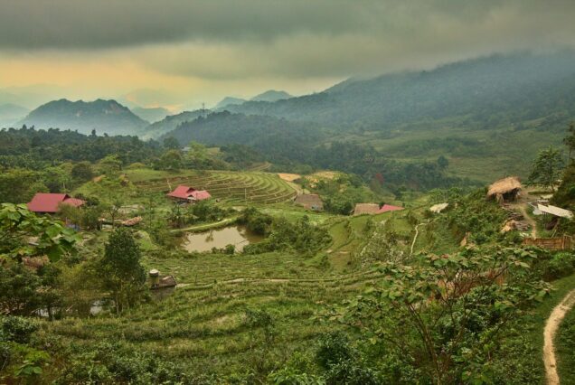 Rice terraces at Lung Vai, Ha Giang