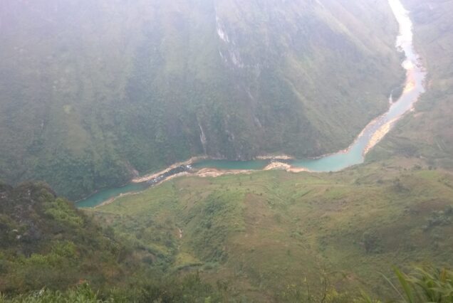Nho Que river canyon from the Ma Pi Leng pass