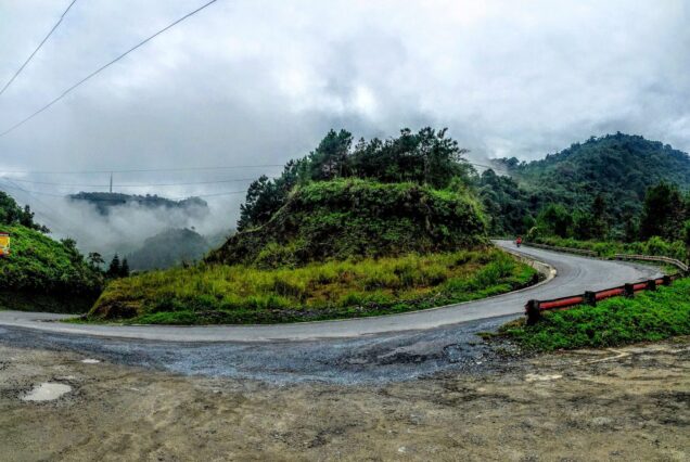 Panorama of the Tam Son valley in Quan Ba