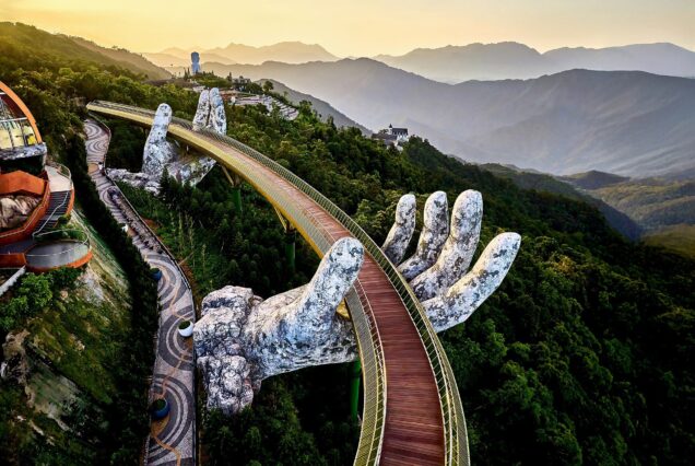 Ba Na Golden Bridge, Vietnam