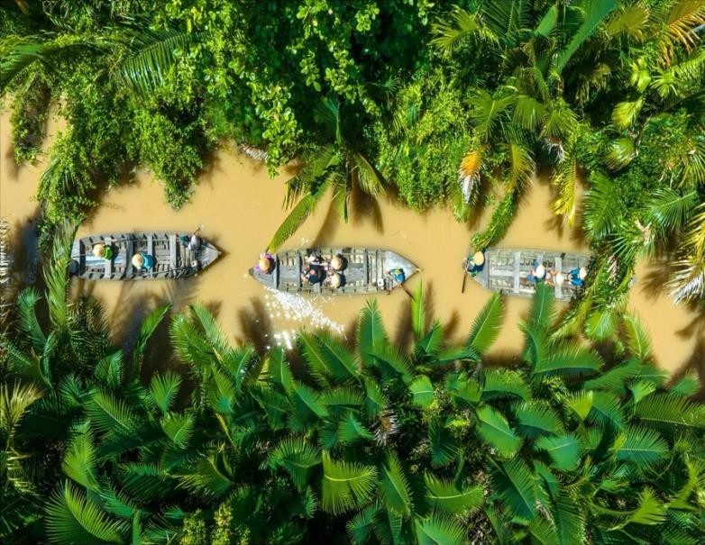 Ben Tre Private Day Tour: Coconut Villages, Sampan, Bicycle and Riverside Lunch